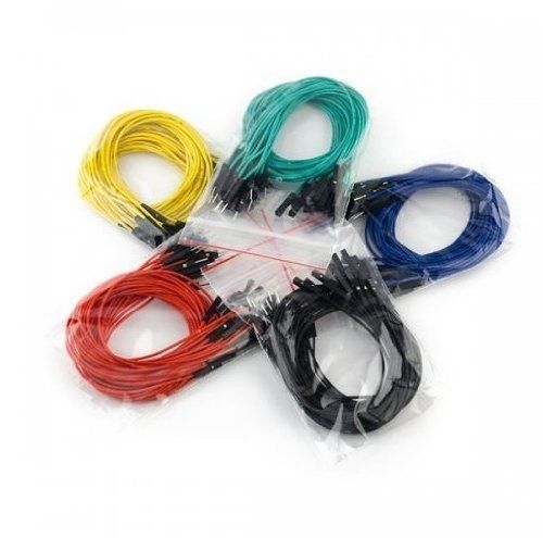 50 PCS Jumper Wires Premium 200mm M/F Male-to-Female