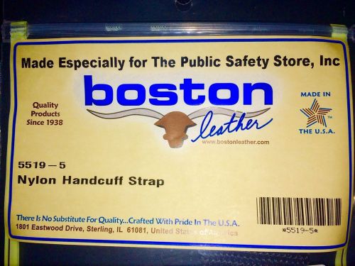 BOSTON LEATHER NYLON HANDCUFF STRAP 5519-5