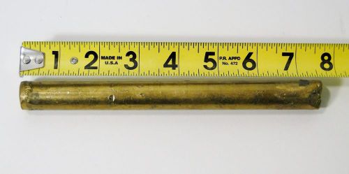 U.S. MILITARY SURPLUS 3/4&#034; DIAMETER X 7-1/2&#034; LENGTH ROUND BRONZE PUNCH