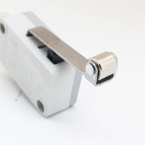 1pc grey micro switch metal high level roller limit n.o/n.c 28x16mmx10mm 15a for sale