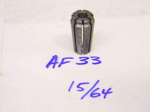 USED UNIVERSAL ENGINEERING ACURA FLEX AF33 COLLET 15/64 (.2344)