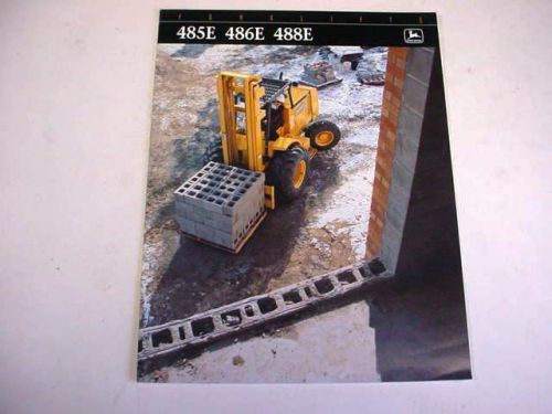 John Deere 485E, 486E &amp; 488E Forklift Brochure