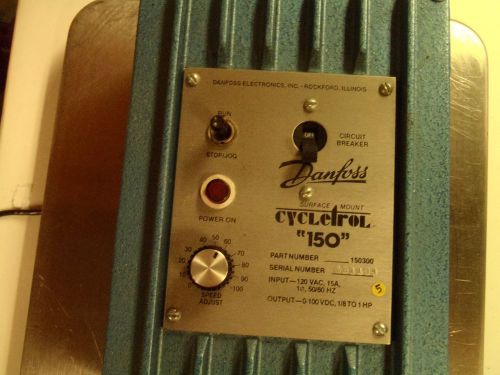 Danfoss Cycletrol &#034;150&#034;.. __150300 DC DRIVE 120VAC 1/8-1HP