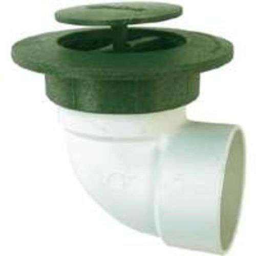 4.0 Pop-Up Emitter w/Elbow NDS Yard Drains &amp; Basins 422G White 052063414225