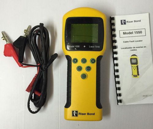 RISER BOND 1550 LEXXI T810 HAND HELD TIME DOMAIN REFLECTOMETER 000-1550-10