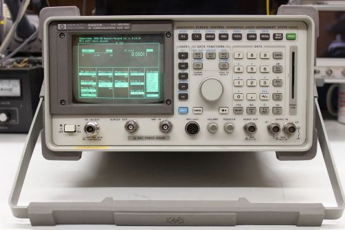 HP 8920A SERVICE MONITOR TEST SET SPECTRUM ANALYZER TRACKING GENERATOR