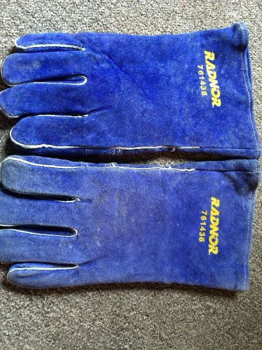 Radnor welding gloves lined 761436 &#034;gently worn&#034; for sale