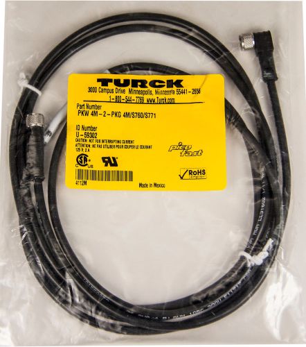 TURCK PicoFast PKG 4M-2-PKW 4M Double Ended Cordset