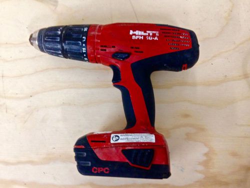 USED HILTI SFH 18-A  18V Cordless Hammer Drill