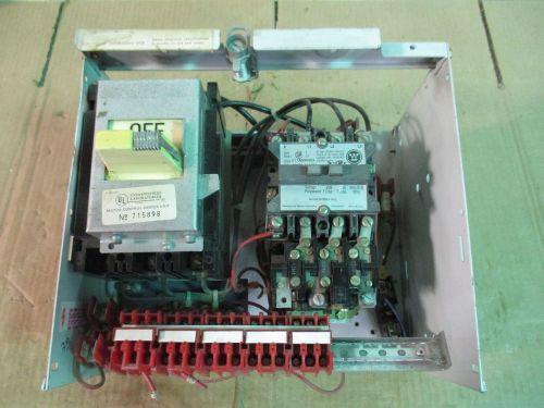 WESTINGHOUSE PLUG-IN MOTOR CONTROL UNIT #5191255D 600VAC WESTINGHOUSE BREAKER