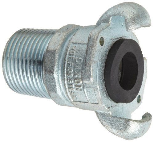 Dixon Valve &amp; Coupling Dixon GAM12 Plated Steel Global Air Hose Fitting, King