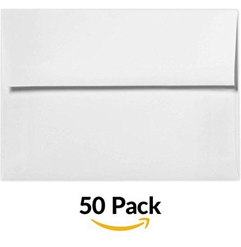 Envelopes Store A7 Invitation Envelopes w/Peel &amp; Press (5 1/4 X 7 1/4) - 80lb.