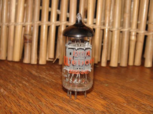 Vintage Webcor Mullard 12AU7A ECC82 Radio Tube Code: GF1 B2A1 Results=1740/1890