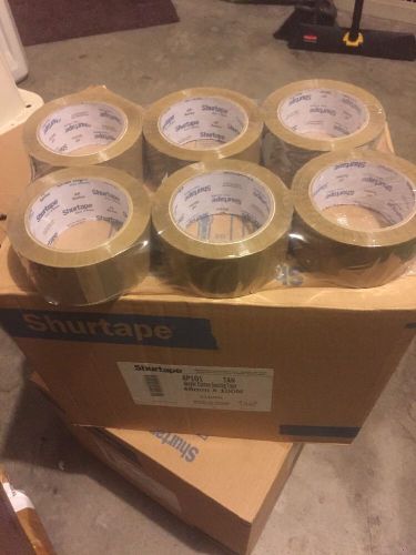 Tan Packing Shurtape or 3M Tape 2 Inch 110 Yards 330 Feet Long 36 Rolls/case