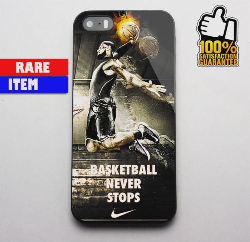 BASKET BALL NEVER STOP 12 Design Case Iphone 4/4S, 5/5S, 6/6 plus, 6/6S plus, S4