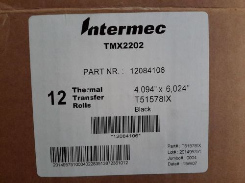 24 Internet thermal transfer rolls 12084106 Tmx2202 4.094&#034; X 6,024&#034;