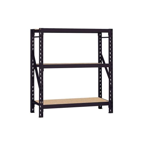 Edsal 3 Shelf Heavy-Duty Steel Welded Rack 60&#034;W x 18&#034;D x 66&#034;H