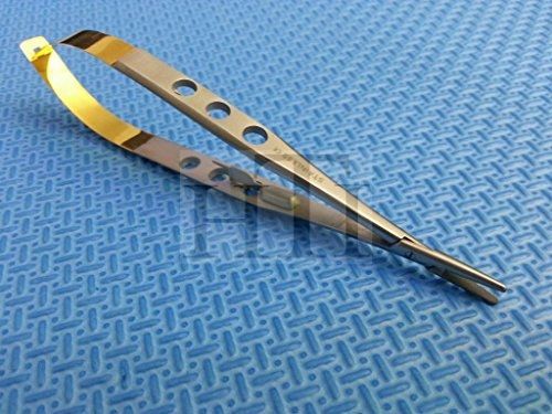 HTI BRAND T/C PREMIUM HIGH GRADE CASTROVIEJO NEEDLE HOLDER 5.5&#034; STRAIGHT WITH