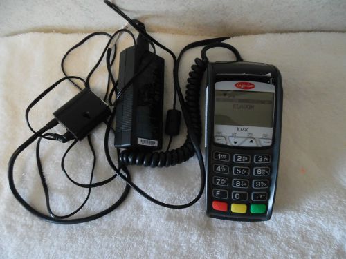 Ingenico iCT220 Terminal w/ Chip Reader