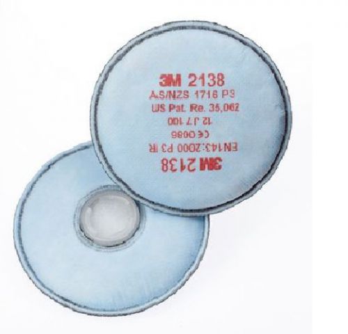 3M Particulate Filter 2138 P3 R - 1 PAIR