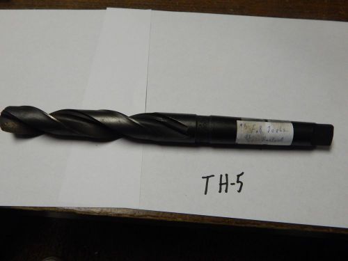 F b tools  63/64&#034; x # 3 taper shank twist drill bit for sale