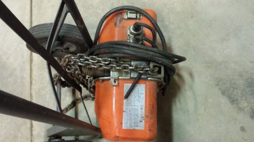 Jet 1 ton chain hoist 3 phase for sale