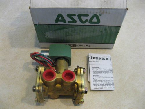 Asco red-hat ii solenoid valve 8316g66 1/2&#034; 3 way nib for sale