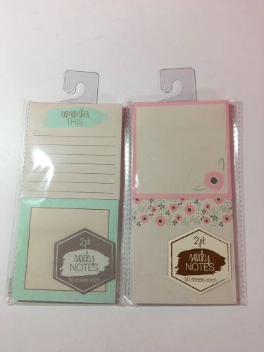 Target Dollar Spot Sticky Notes 2 Sets