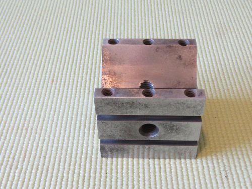 FAMOS NO NAME MACHINIST V BLOCK 3 X 2-3-4 X 2-3/4&#034; TOOL DIE NICE CLEAN SHOP MADE