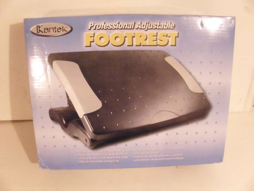 KANTEK PROFESSIONAL ADJUSTABLE FOOTREST 4 TO 6 INCH HEIGHT