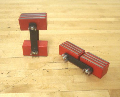 Magnetic adjustable links, 2 pair, 2-1/2 x 2-1/4&#034; | (11d) for sale