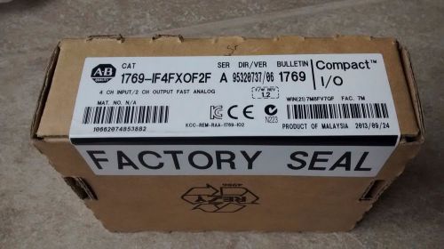 New Allen Bradley 1769-IF4FXOF2F /A CompactLogix Analog Module