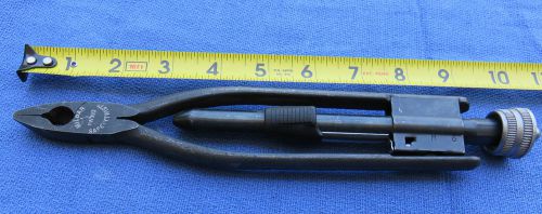 Milbar 1W393 - 9&#034; Safety Wire Twister/Cutter Aviation Pliers Automatic Return