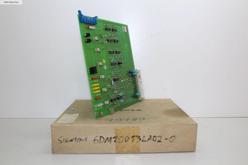 Siemens Simoreg 6DM1001-3LA02-0 NEW