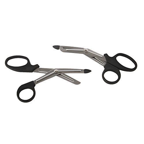 FMS Medical First Aid EMT/Utility Trauma Scissor Shears, Black, 6.5 Inch