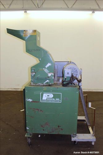 Used- Prodeva Single Rotor Plastics Shredder, Model 315-S, Carbon Steel. Cutting