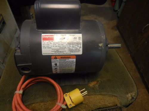 NOS Dayton 6K247D H.D. 1 hp. capacitor motor 115/230 single phase