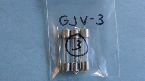 GJV-3 - QTY 3 - NEW  PIGTAIL FUSE BUSSMANN