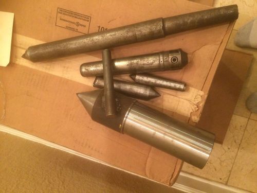 2 Dead Centers, No. 3  and No. 4 Morse Taper, 2 5/8&#034; Diameter