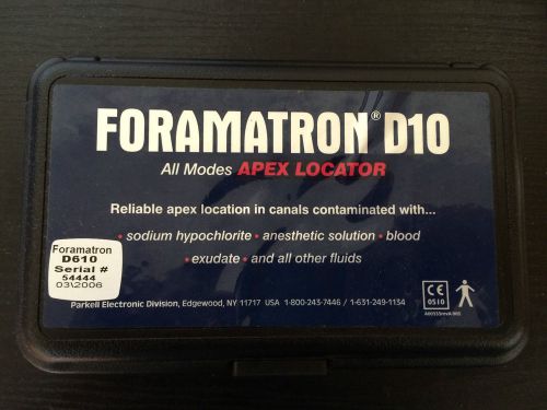 Foramatron D10 Dental Endodontic Apex Locator for Root Canals