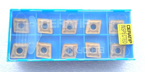 LOT OF 10 KYOCERA CERATIP CNMG120412GC CNMG433GC CR7015 INSERTS