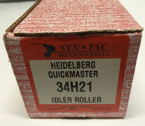 SYN-TAC PRECISION ROLLS 34H21 19 1/2&#034; IDLER ROLLER HEIDELBERG QUICKMASTER QM46