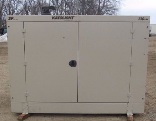 130kw Katolight / GM Natural Gas or Propane Generator / Genset - Load Tested