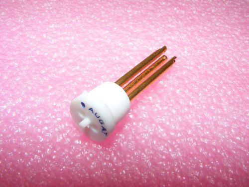 NOS AUGAT TRANSISTOR SOCKET 3 GOLD PINS TEFLON BODY