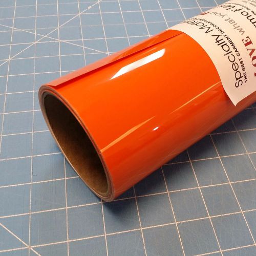 Thermoflex Plus 15&#034; by 3 Feet Orange Heat Transfer Vinyl