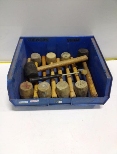 BIN #13 LOT OF 10 MALLETS