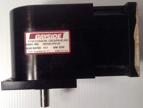 Bayside precision gearhead model nr34s-010-lb gear ratio: 10:1 for sale