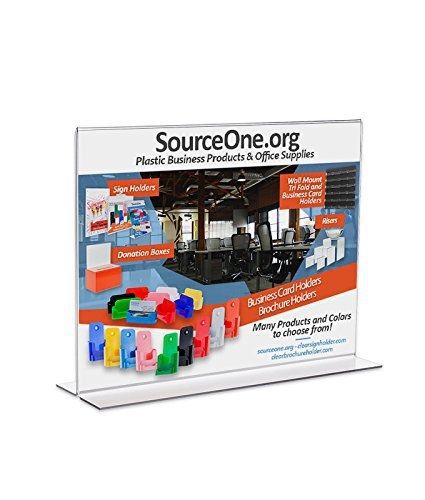 Sourceone upright landscape large 17 x 11 sign holder ad frame for sale