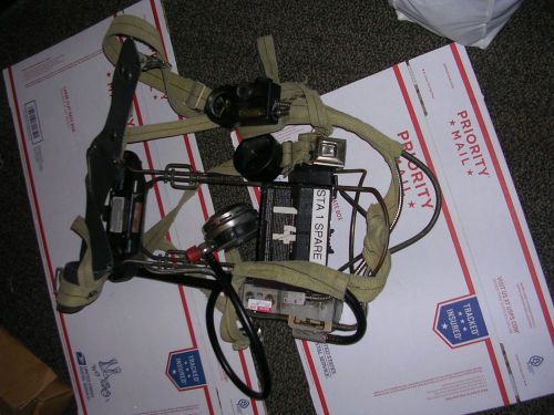 SCOTT SCBA 4.5 Air Pak Wire Frame Harness Regulator 4500 PSI Gauge / Alarm