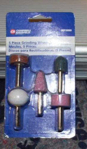 NIP Campbell Hausfeld MP2880 5 Pc Die Grinding Wheel Set